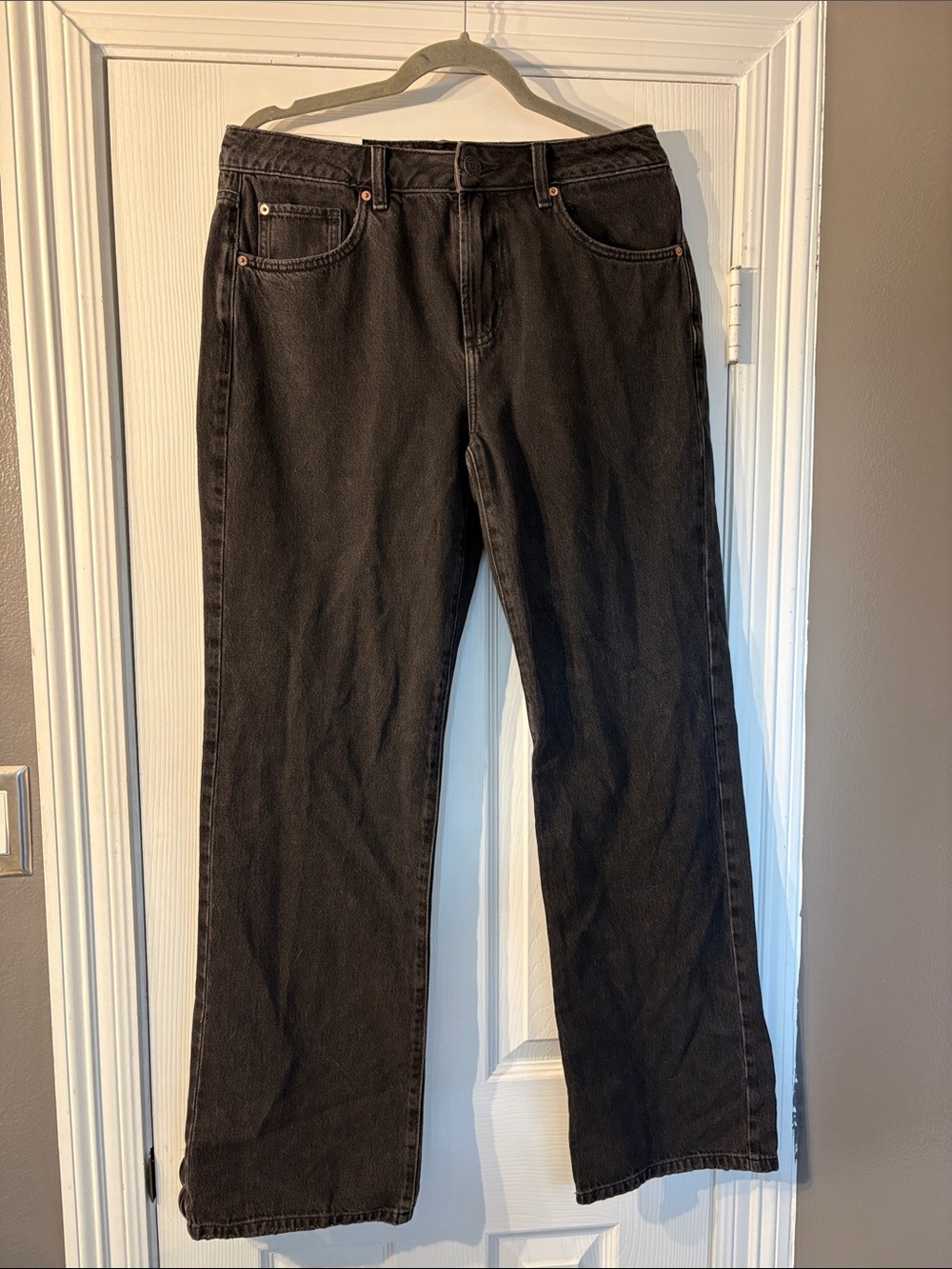 Garage Black 90d Straight Jeans Size 9/29 NWT